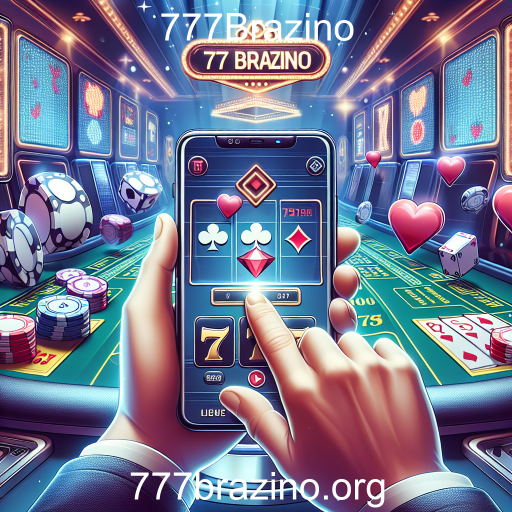 A Revolução dos Jogos Móveis em 777Brazino